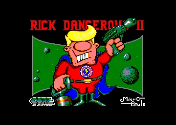 Rick Dangerous II (UK) (1990) (Trainer) screen shot title